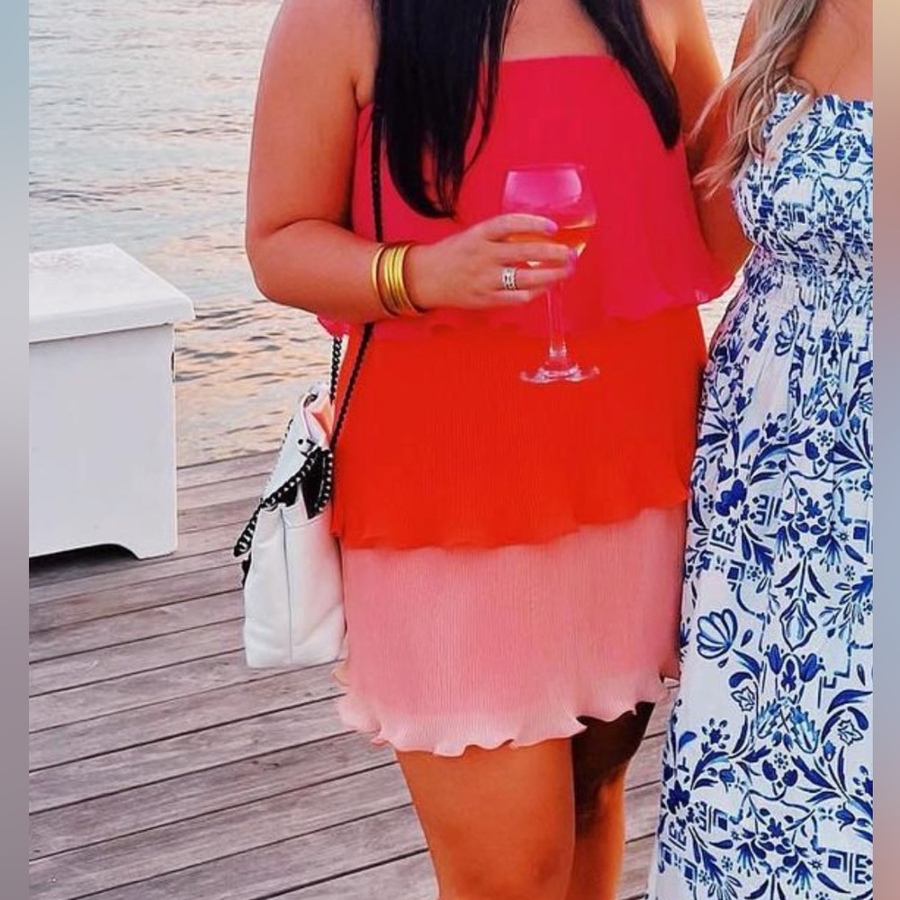 Strapless dress